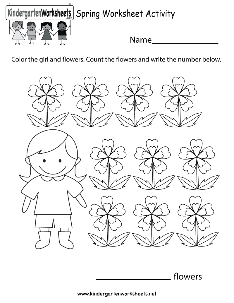 Printable Activity Sheets For Kindergarten With Abc Worksheets Free 
