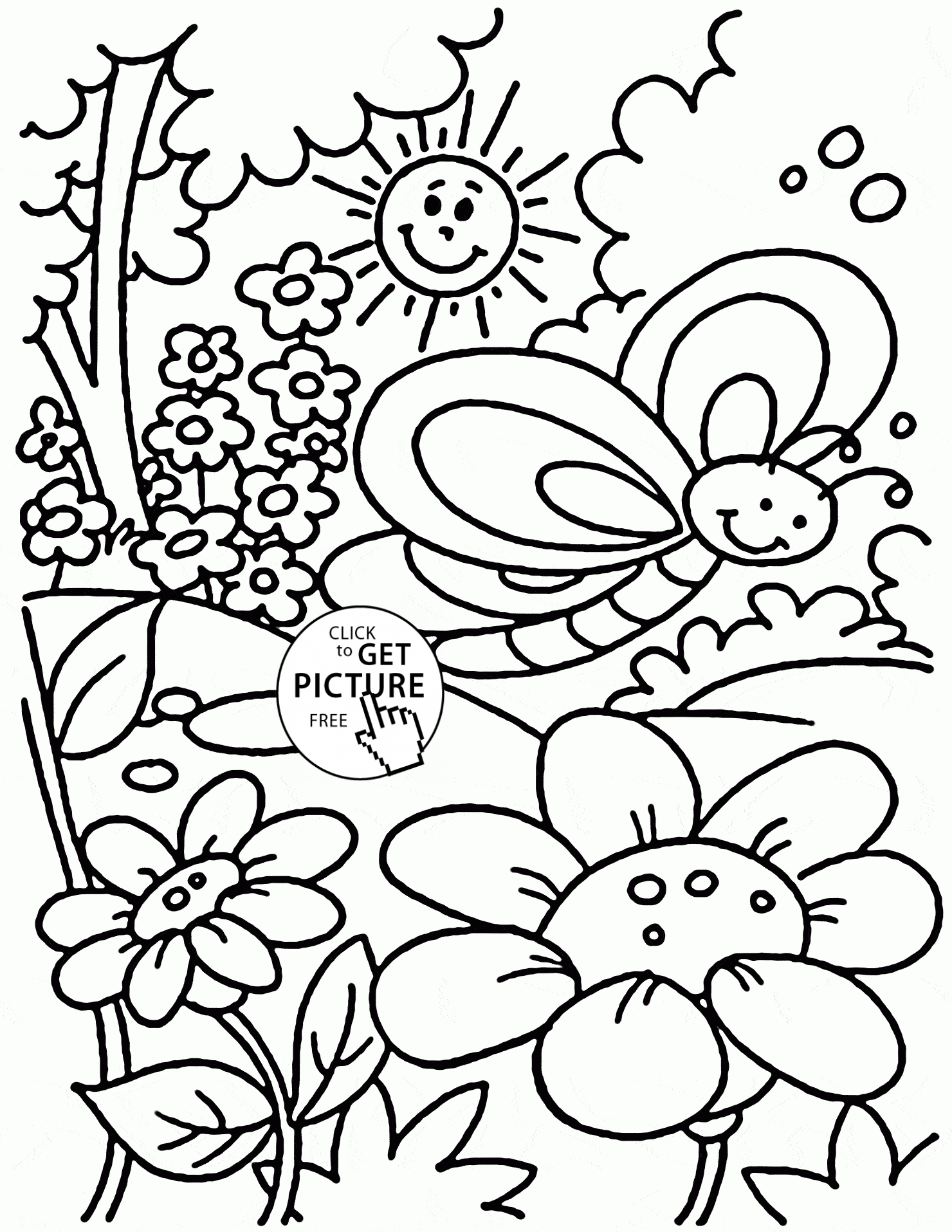 Printable Coloring Pages For Kids – With Worksheets Preschool Also | Free Printable Coloring Worksheets For Kindergarten