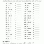 Printable Division Worksheets 3Rd Grade | Printable 3Rd Grade Math Worksheets
