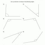 Printable Geometry Worksheets Angle Measuring 4 | Math | Geometry | Math 4 Today Grade 4 Printable Worksheets