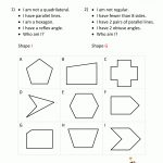 Printable Geometry Worksheets   Riddles | Riddles Worksheets Printable