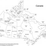 Printable Map Of Canada Provinces | Printable, Blank Map Of Canada | Free Printable Map Of Canada Worksheet