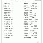 Printable Math Worksheets Place Value Hundreds Tens Ones 6.gif 790 | Place Value Hundreds Tens Ones Worksheets Printable
