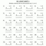 Printable Multiplication Sheets 5Th Grade | Free Printable Decimal Multiplication Worksheets