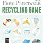 Printable Recycling Game | Free Printable Of The Day | Earth Day | Free Printable Recycling Worksheets