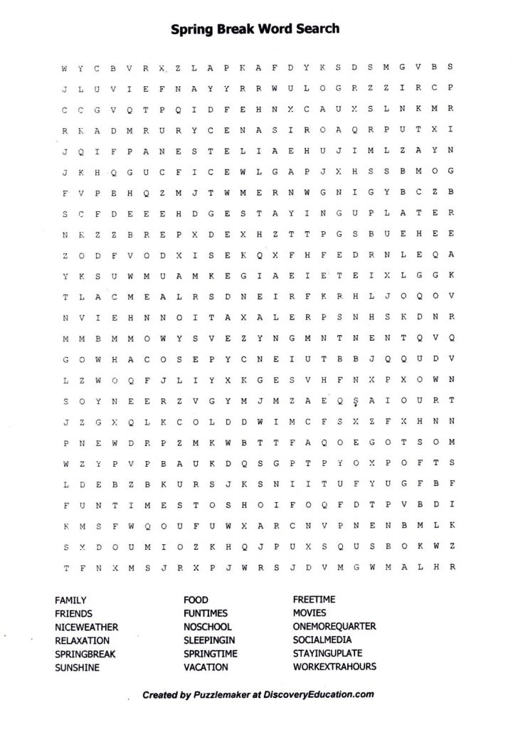 Printable Spanish Crossword Puzzle – Jamesnewbybaritone | Printable ...