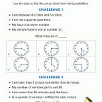 Printable Time Worksheets   Time Riddles (Easier) | Riddles Worksheets Printable