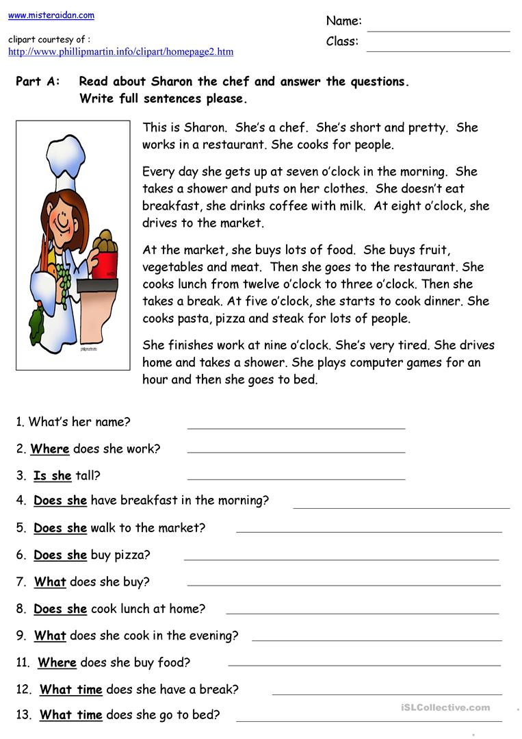 Printable Worksheets Reading Comprehension | Download Them Or Print | Free Printable Comprehension Worksheets For Grade 5