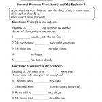Pronouns Worksheets | Personal Pronouns Worksheets | Free Printable Pronoun Worksheets For 2Nd Grade