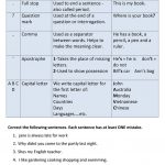 Punctuation And Capitalization Worksheet   Free Esl Printable | Free Printable Worksheets For Punctuation And Capitalization