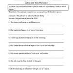 Punctuation Worksheets | Colon Worksheets | Grammar Worksheets Year 6 Printable