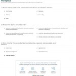 Quiz & Worksheet   Big Five Personality Traits In The Workplace | Personality Quiz Printable Worksheet