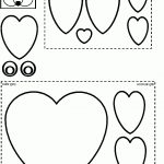 Raccoon Craft | Heart Shapes | Preschool Printable Activities | The Kissing Hand Printable Worksheets