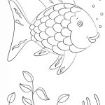 Rainbow Fish | Super Coloring | Arts And Crafts | Fish Coloring Page | Rainbow Fish Printable Worksheets