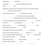 Romeo And Juliet Activities Worksheet   Free Esl Printable | Romeo And Juliet Free Printable Worksheets