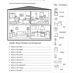 Rooms In The House Worksheet   Free Esl Printable Worksheets Made | Home Worksheets Printables