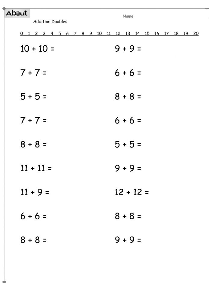 kumon math practice sheets