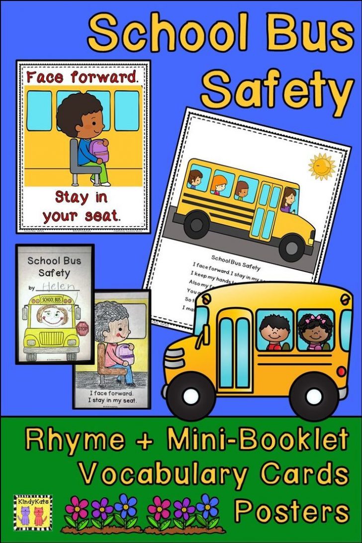 School Bus Safety Rhyme + Mini-Booklet: Back To School | Grades | Free ...