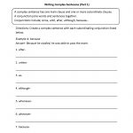Sentences Worksheets | Complex Sentences Worksheets | 7Th Grade Writing Worksheets Printable