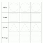 Shape Tracing Worksheets Kindergarten | Printable Tracing Worksheets