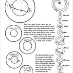 Solar System Mobile   Scholastic Printables | Crazy Things I Get | Free Printable Solar System Worksheets