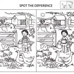 Spot The Difference Worksheets For Kids | Kids Worksheets Printable | Free Printable Spot The Difference Worksheets