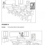 Spot The Differences Classroom (There Is There Are)) Worksheet | Spot The Difference Printable Worksheets For Adults