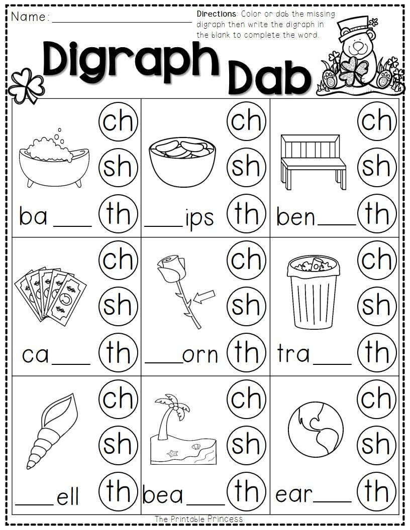 Digraphs Sh Ch Th Worksheet Free Esl Printable Worksheets Made Digraphs Sh Ch Th Worksheet Free Esl Printable Worksheets Made