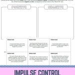 Stop And Think | Elementary School Counseling | Printables And | Impulse Control Worksheets Printable