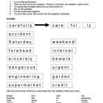 Syllables   Free Printable Open And Closed Syllable Worksheets | Free Printable Open And Closed Syllable Worksheets