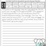 Synonyms  Read The Story And Replace The Underlined Words With | Free Printable Worksheets Synonyms Antonyms And Homonyms