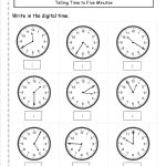 Telling And Writing Time Worksheets | Telling Time Worksheet Printable