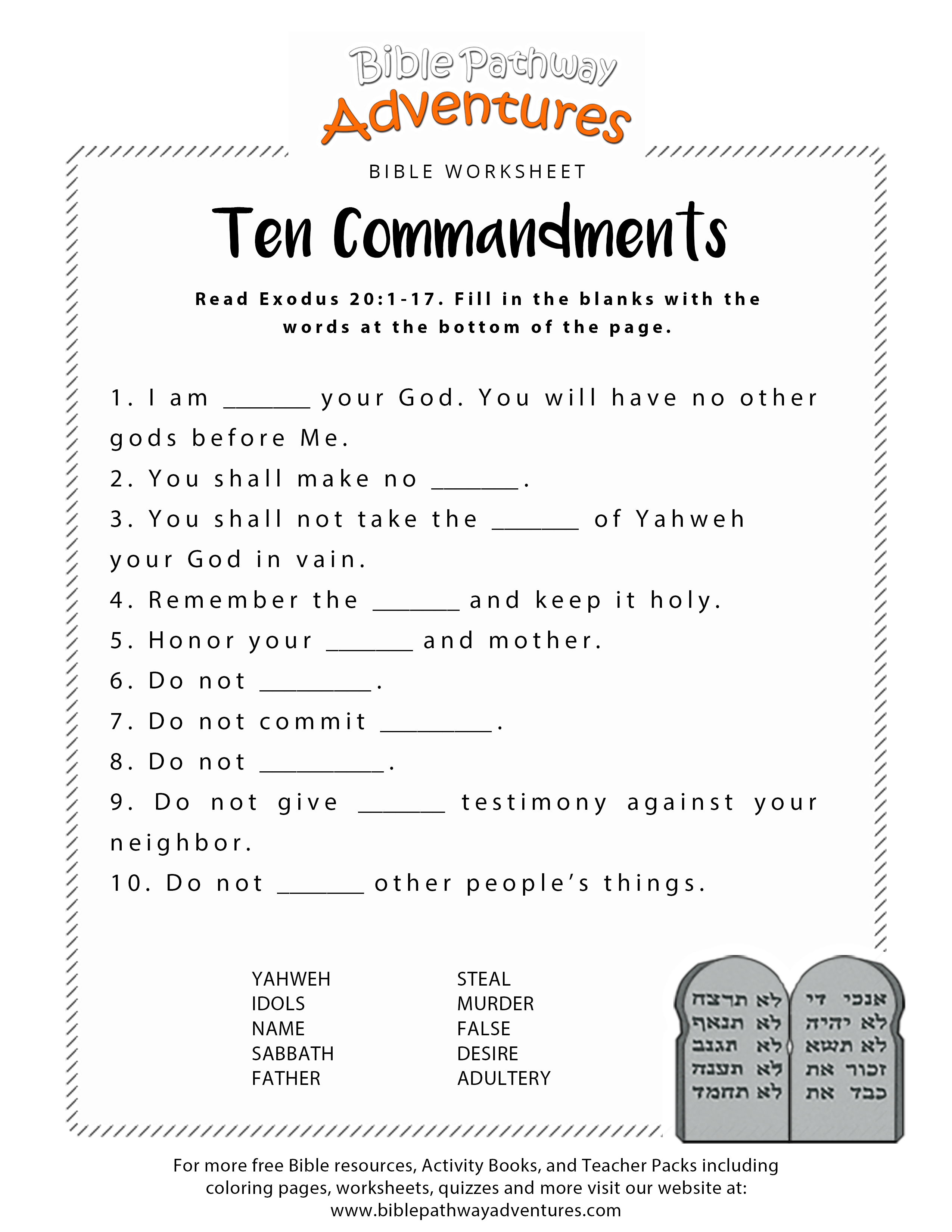 Free Printable Children s Bible Lessons Worksheets Printable Worksheets