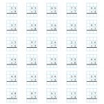 The 2 Digit1 Digit Multiplication With Grid Support (A) Math | 3 Digit By 1 Digit Multiplication Worksheets Printable
