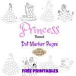 The Activity Mom   Princess Dot Marker Pages (Printable)   The | The Printable Princess Worksheets