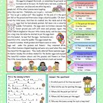 The Clumsy Easter Bunny (Key Included) | Easter | Comprehension | Free Printable Easter Reading Comprehension Worksheets