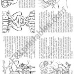 The Frog Prince (Story Mini Book)   Esl Worksheetalenka | The Frog Prince Worksheets Printable