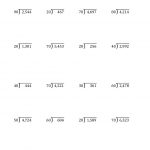 The Long Divisionmultiples Of 10 With Remainders (A) Math | Free Printable Long Division Worksheets 5Th Grade
