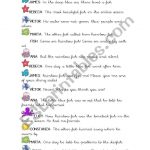The Rainbow Fish Playscript!   Esl Worksheeta.l.i.c.e. | Rainbow Fish Printable Worksheets