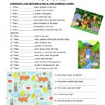 There Is There Are Worksheet   Free Esl Printable Worksheets Made | There Was There Were Printable Worksheets