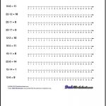 These Simple Subtraction Worksheets Introduce Subtraction Concepts | Free Printable Number Line Worksheets