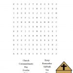 This Is A Free Printable Ten Commandments Word Find Puzzle For The | 10 Commandments Printable Worksheets