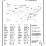 Tornado Map Activity Sheet | This Is An Easier Level Than The Other | Free Printable Geography Worksheets