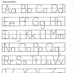 Trace Letter Worksheets Free | Reading And Phonics | Pre K Math | Printable Alphabet Worksheets