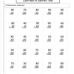 Two Digit Subtraction Worksheets | Printable Subtraction Worksheets With Borrowing
