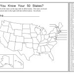 United States Map Activity Worksheet | Social Studies | Map | Usa Worksheets Printables