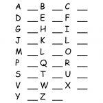 Uppercase And Lowercase Letters Worksheet | เอกสาร | Capital Letters | Free Printable Upper And Lowercase Letters Worksheets