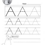 Uppercase Letter Tracing Worksheets (Free Printables)   Doozy Moo | Free Printable Abc Tracing Worksheets