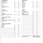 Vacation Budget Template | Camisonline | Vacation Budget Worksheet Printable
