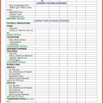 Vacation Budget Worksheet Unique Rental Property Expensessheet Nz In | Vacation Budget Worksheet Printable